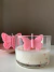 Borboleta no recipiente de vidro - Lets Candles
