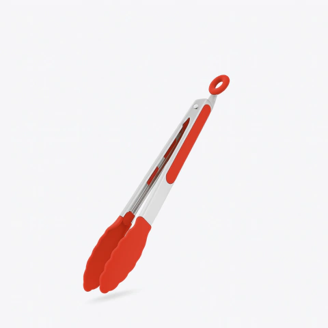 Pegador de Silicone e Aço Inox com Trava 29,5cm Multiuso G