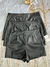 Shorts Couro Fake Inspiração Zar