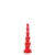INEXPULSABLE MEDIANO ROJO (14 cm x 2,5 Ø)