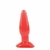 PLUG ANAL MEDIANO ROJO (19 cm x 4 Ø)