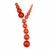 VARITA ANAL TRIPLE PLAY ROJA (30 cm x 3 Ø)