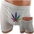 Boxer con estampado planta arcoiris