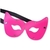 Antifaz con vista gato rosa fluo
