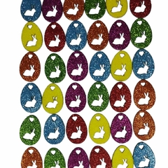 100 Adesivos Pet De Páscoa E.v.a Aplique Piercing Pet Shop - comprar online