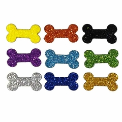 100 Adesivos Ossos Pet Coloridos