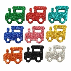100 Adesivos de Trem Coloridos