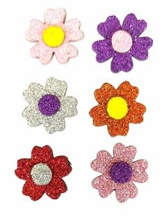 100 Adesivos Pet Flores Eva - Mundo Pet Adesivos