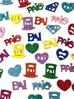 100 Adfesivos Dia dos Pais Sortidos na internet