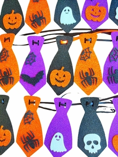 20 Gravatas Halloween Eva - Mundo Pet Adesivos