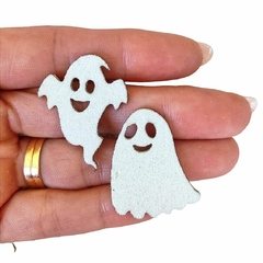 50 Adesivos Pet Eva Fantasma Halloween Aplique Pet Shop - comprar online