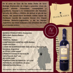 DIAMANDES PERLITA MALBEC - Vidos wines