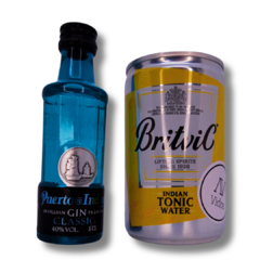 COMBO EGOÍSTA TONIC ~ Gin 50ml + Tonica