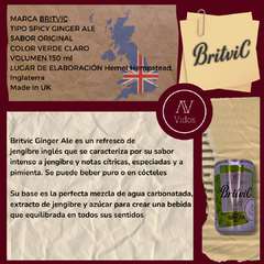 BRITVIC GINGER ALE 150 ml - comprar online