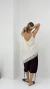 MUSCULOSA CAMELI SEDA CRUSH LISO - comprar online