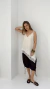 MUSCULOSA CAMELI SEDA CRUSH LISO - amolamoda