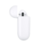 Estuche de carga de los AirPods de segunda generación con un auricular visible.
