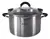 CACEROLA ACERO INOX ASAS SILICONA C/ESCALA INTERIOR Y TAPA COLADOR 24CM en internet
