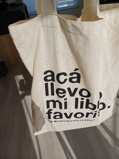 Totebag "Mis libros favoritos" - El hábitat creativo