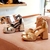 Sandalia Chel Hueso Charol - 260138 - tienda online
