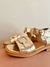 Sandalia Eva Platino - 230081 - comprar online