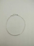 Pulseira Elo Grumet Duplo, 21 cm. Prata925