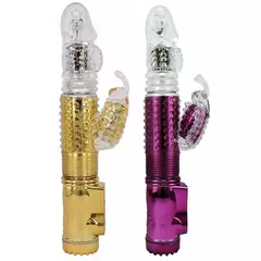 Vibrador Jack Rabbit Vai E Vem 36 Vibrações Mega Import