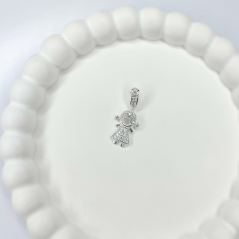 Pingente Menina Luxo - comprar online