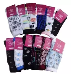 Media Caña Estampada Mujer ONE FEET ART. 400E/400CRO - comprar online