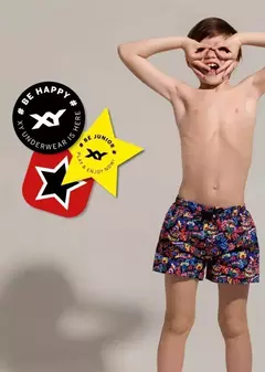 Short de Baño de Nene Estampado XY - comprar online