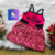 Vestido temático mini influencer - loja online