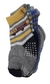 Kit 3 pares meia com anti-derrapante masculina - Mania de Bebê