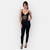 Catsuit largo microfibra y microtul