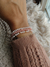 Pulsera de cristales tonos naturales - comprar online