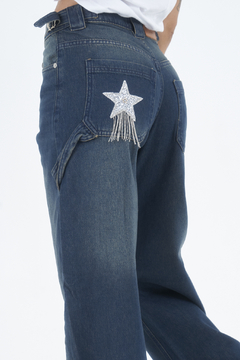 STARGIRL JEAN #222 / ONE STAR NAVY BLUE - tienda online