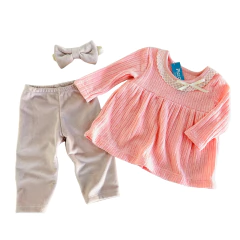 CONJUNTO VESTIDO T.1 - 4
