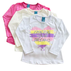 CAMISETA NENA T.4 - 14