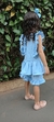 Conjunto azul babado - comprar online
