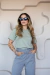 Camiseta Lisa - Verde Folha Seca - comprar online