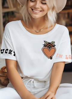 Remera Lucky in love