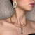 Conjunto Choker Aro e Brinco - Bicolor