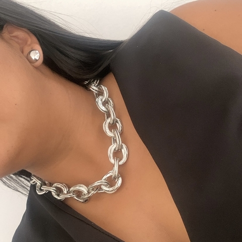 Conjunto Correntaria Prata