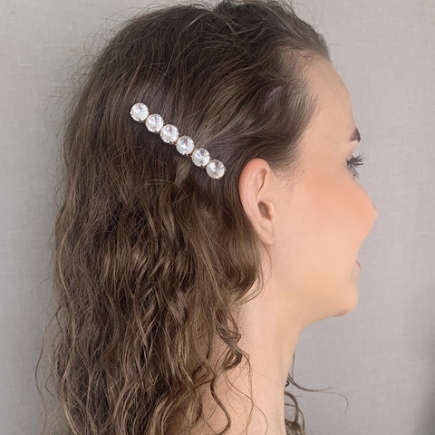 Presilha Pedraria - Cristal - comprar online