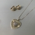 Conjunto Coração Cravejado em Zircônia - comprar online
