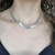 Choker Laminada 6mm Folheada a Prata 925 - comprar online