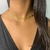 choker malha rendada