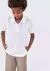 Camisa Básica Polo Infantil Menino Manga Curta Em Piquet 53E6 - comprar online