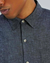 Camisa Manga Longa Fio Tinto Em Linho - comprar online
