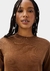 Blusa feminina manga curta em tricô leve - K5CV - loja online