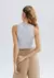 Regata Feminina Cropped Decote Halter Neck Em Ribana Canelada 4AJ0 - Sr. Aba | Loja de Roupa Masculina: Polo, Camisas, Básicas, e mais.